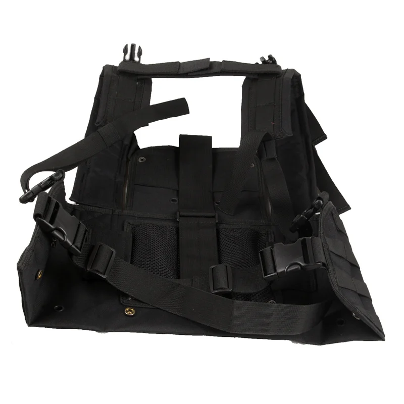 SOETAC – gilet de Police tactique CS Molle, Simple, porte-plaque réglable, Paintball – Image 5