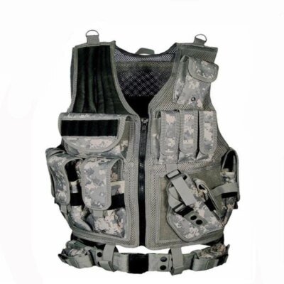 Équipement militaire DulglaPolice Training Skip Armor, gilets de protection Airsoft GlaMolle