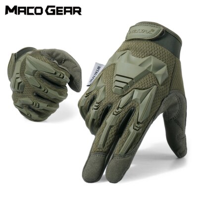 Gants tactiques camouflage, militaire, cyclisme, Sport, moto vélo vtt escalade, Paintball