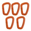 5pcs 8.5cm Tactique Sac À Dos Boucle Rapide Tactique Mousqueton En Plastique