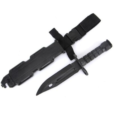 14784-5aad30.jpg Couteau tactique en caoutchouc modèle poignard M9 pour cadeau, jouet Fan de l'armée, jeu CS