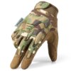 Gants tactiques camouflage, militaire, cyclisme, Sport, moto vélo vtt escalade, Paintball