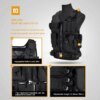Équipement de chasse DulglaMilitary avec Molle Magazine, Poudres Airsoft Gun Holster