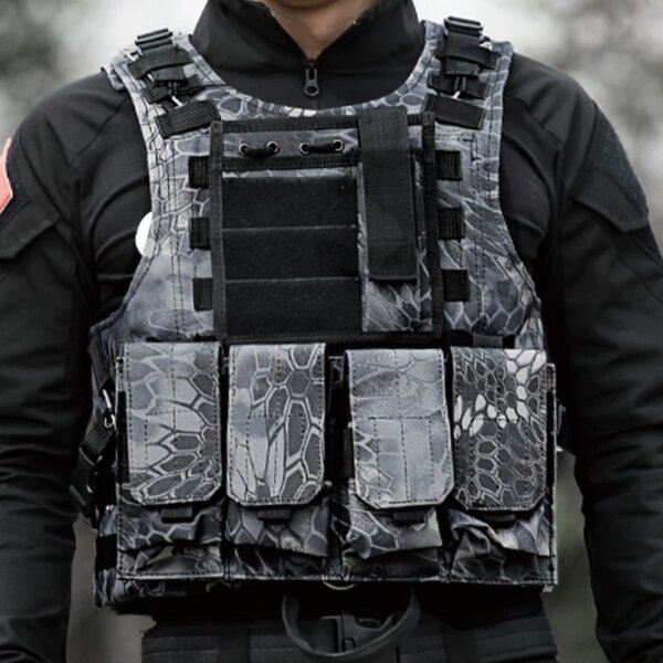 Gilet d'assaut Molle Dulgla pour airsoft et chasse. Équipement – Image 4
