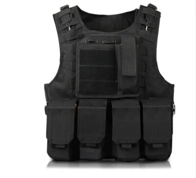 Gilet d'assaut Molle Dulgla pour airsoft et chasse. Équipement