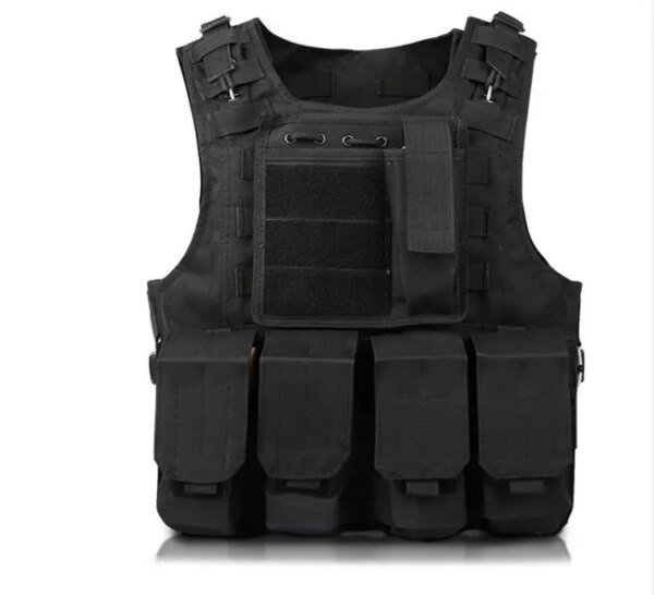 Gilet d'assaut Molle Dulgla pour airsoft et chasse. Équipement