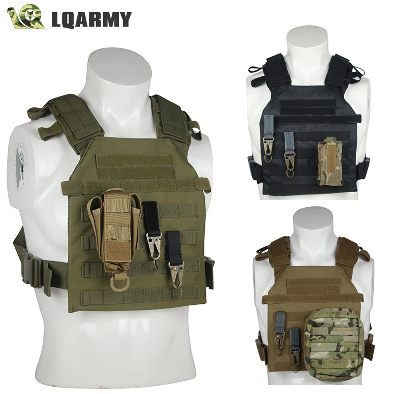 Gilet de chasse militaire DulglaAirsoft, équipement d'entraînement de protection CS