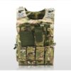 Gilet d'assaut Molle Dulgla pour airsoft et chasse. Équipement