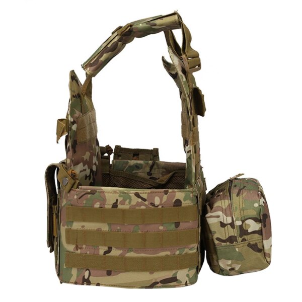 CamSolomon-Plaque Polyuréthane Polyvalente pour Homme et Femme, Équipement Réglable pour le Cyclisme en Plein Air, le Paintball, l'Airsoft