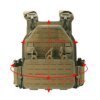 15097-ffef00.jpg Gilet de chasse tactique 600D étanche, armure corporelle d'extérieur