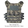 Gilet de chasse tactique 600D étanche, armure corporelle d'extérieur
