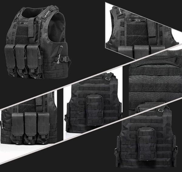 Équipement militaire Airsoft DulglaMolle Skip Assault Plate, Electrolux Dulgla10, couleurs, CS, vêtements de plein air, chasse – Image 5