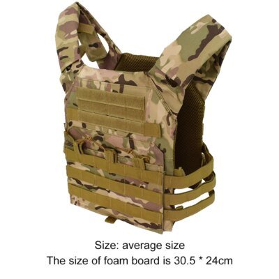 Gilet de chasse tactique 600D étanche, armure corporelle d'extérieur