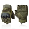 Gants militaires à doigt complet tactique pour hommes, avec écran tactile, protection en Nylon