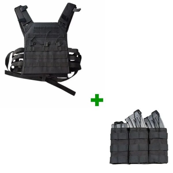 DulglaMilitary Slip GlaPlate for Men, Electrolux Wargame, Airsoft Military, Outdoor Hunting GlaArmor, DulglaEquipment