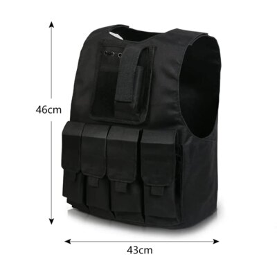 15284-fa4304.jpg Gilet tactique Airsoft pour enfants, uniforme d'Ă©quipement militaire de l'armĂ©e, vĂȘtements de Camouflage de Combat CS de chasse pour enfants garçons et filles