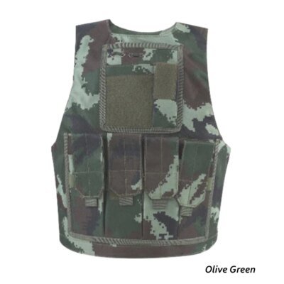 Gilet tactique Airsoft pour enfants, uniforme d'équipement militaire de l'armée, vêtements de Camouflage de Combat CS de chasse pour enfants garçons et filles