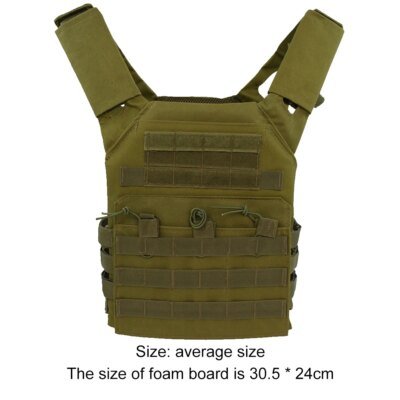Armure Linge réglable pour homme, plaque en nylon, chasse en plein air, Molle Dulgla1000D, accessoires de saut Airsoft, Electrolux