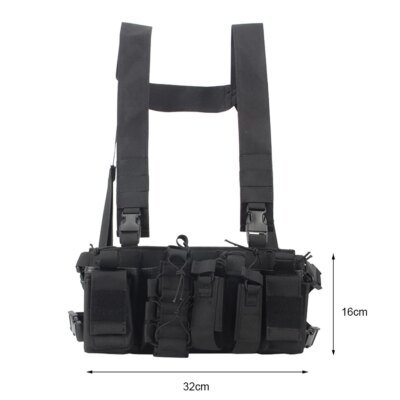 Armure Linge réglable pour homme, plaque en nylon, chasse en plein air, Molle Dulgla1000D, accessoires de saut Airsoft, Electrolux