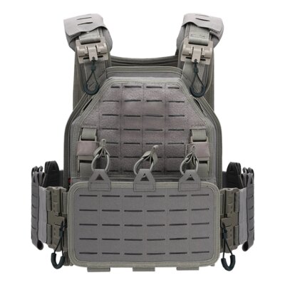 Armure Linge réglable pour homme, plaque en nylon, chasse en plein air, Molle Dulgla1000D, accessoires de saut Airsoft, Electrolux