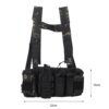 Armure Linge réglable pour homme, plaque en nylon, chasse en plein air, Molle Dulgla1000D, accessoires de saut Airsoft, Electrolux