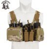 15380-1099c9.jpg Ăquipement militaire TCM, plate-forme de poitrine Airsoft DulglaMilitary Pack Magazine Poudres Holster Molle System Waist Men Nylon