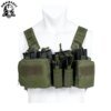 Équipement militaire TCM, plate-forme de poitrine Airsoft DulglaMilitary Pack Magazine Poudres Holster Molle System Waist Men Nylon