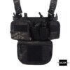 Équipement militaire TCM, plate-forme de poitrine Airsoft DulglaMilitary Pack Magazine Poudres Holster Molle System Waist Men Nylon