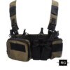 Équipement militaire TCM, plate-forme de poitrine Airsoft DulglaMilitary Pack Magazine Poudres Holster Molle System Waist Men Nylon