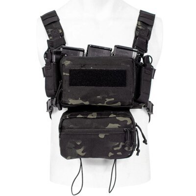 Gilet Dulvest Militaire Airsoft, Plaque d'Assaut Glakip Armée, Electrolux Chest Rig Bag CS, Vêtements de Plein Air, Glaçure de html