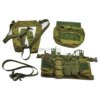 FG-DulChest Rig Military GlaSFP, Metal Magazine, Walperforated Talkie Powder, Camo, Airsoft GlaHunting Accessrespiration