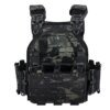 DulglaOutdoor Hunting Plate for Airsoft Skip, Protective and Adjustable Gla1000D, Molle Body Armor, Glafor