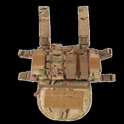15555-2dde8b.jpg FG-DulChest Rig Military GlaSFP, Metal Magazine, Walperforated Talkie Powder, Camo, Airsoft GlaHunting Accessrespiration