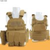 Poudres de nylon Molle Gear DulglaBody Armor, plaque de chasse, Electrolux Airsoft, accessoires, saut militaire, armée, Wargame, 6094