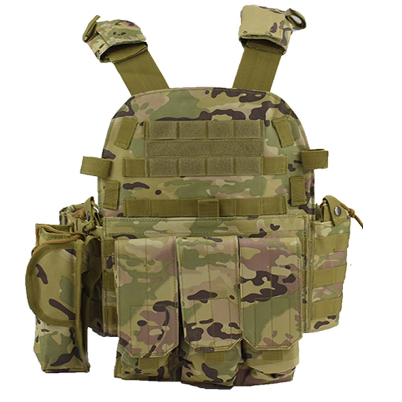 Poudres de nylon Molle Gear DulglaBody Armor, plaque de chasse, Electrolux Airsoft, accessoires, saut militaire, armĂ©e, Wargame, 6094 â Image 4