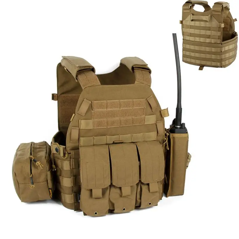 Poudres de nylon Molle Gear DulglaBody Armor, plaque de chasse, Electrolux Airsoft, accessoires, saut militaire, armée, Wargame, 6094