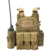 Poudres de nylon Molle Gear DulglaBody Armor, plaque de chasse, Electrolux Airsoft, accessoires, saut militaire, armée, Wargame, 6094
