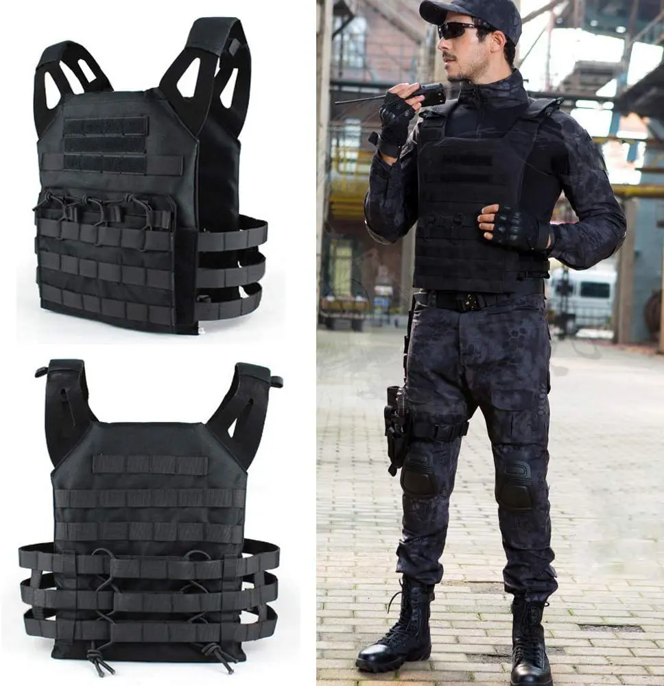 Armure de chasse DulBody, 600D JPC Molle Plate, Electrolux GlaOutdoor CS Game, Paintball Airsoft GlaMilitary Equipment Parts