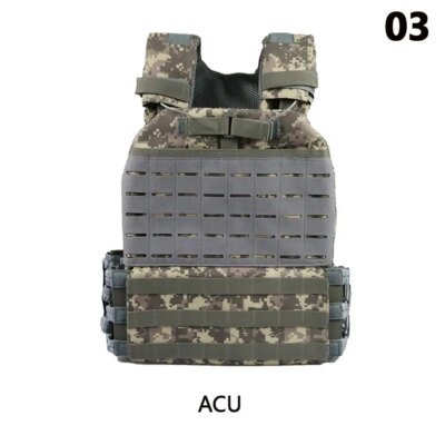 15665-bd8667.jpg Armure Linge d'entraînement militaire Dulglapour hommes et femmes, plaque Electrolux, saut de l'armée, plate-forme de poitrine, armure d'assaut, glaMolle Airsoft