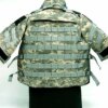 Armure Linge de combat avec poudres et tampon, plaque d'assaut Molle militaire Airsoft