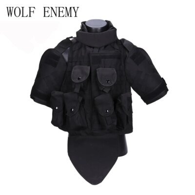 15684-eae5e8.jpg Armure Linge de combat avec poudres et tampon, plaque d'assaut Molle militaire Airsoft