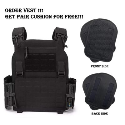 15691-ca816d.jpg Gilet tactique en Nylon coupe Laser Molle pour hommes, gilet pare-balles