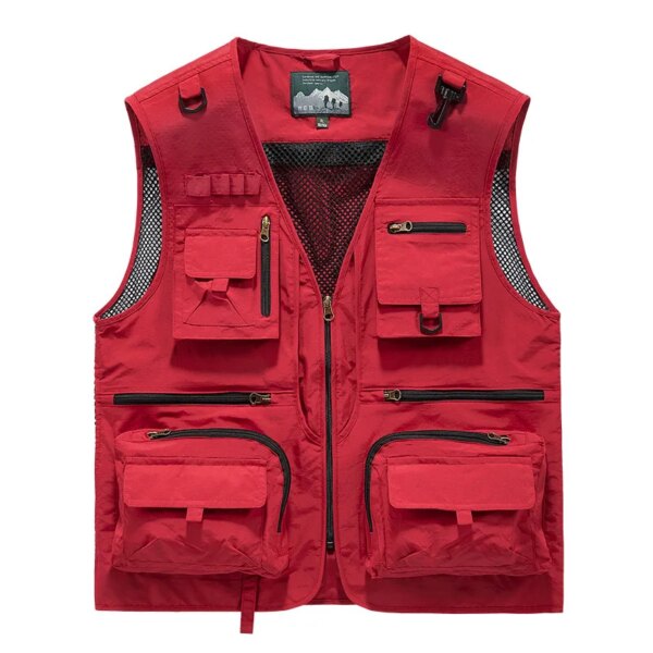 FGKKS-Manteau de sport multi-poches pour homme, respirant, design de haute qualité, nouvelle collection 2023 – Image 3