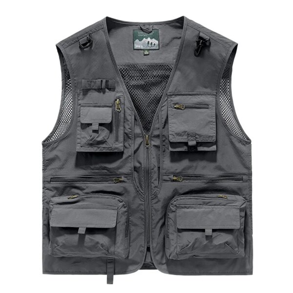 FGKKS-Manteau de sport multi-poches pour homme, respirant, design de haute qualité, nouvelle collection 2023 – Image 5