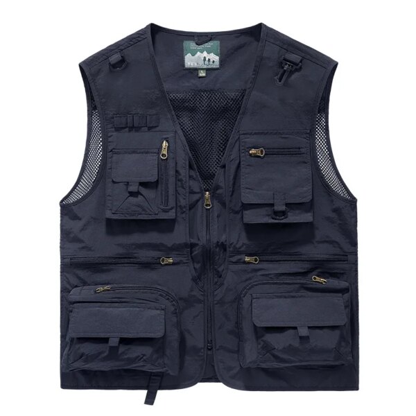 FGKKS-Manteau de sport multi-poches pour homme, respirant, design de haute qualité, nouvelle collection 2023 – Image 4