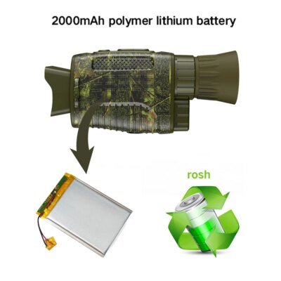 15871-4e52a3.jpg Appareil de vision nocturne avec n'aime numérique 4X, portée monoculaire infrarouge