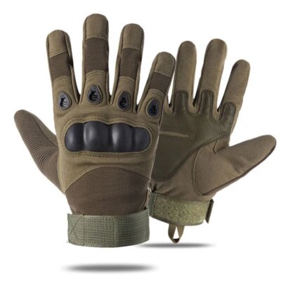 Gants tactiques militaires plein air pour hommes, doigts complets, pour Sports, tir, chasse, moto, Airsoft, cyclisme
