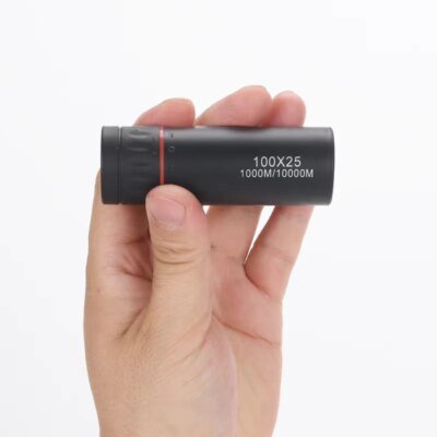 Télescopes de champ à n'aime optique, vue claire, film rouge, jumelles HD de chasse