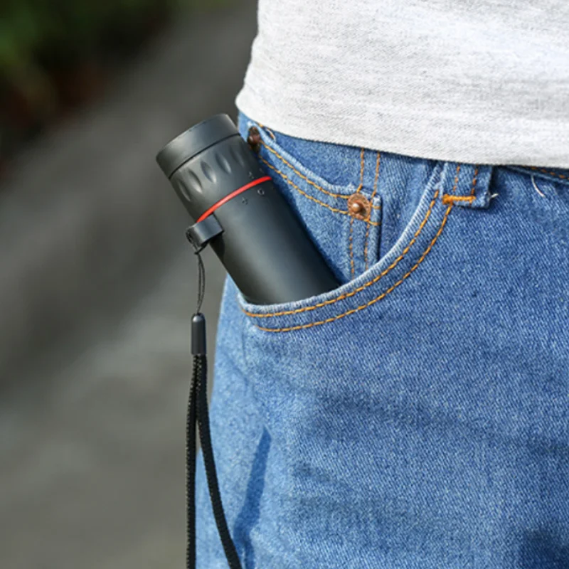 Télescope monoculaire HD 2000x24, zoom Focus, Film vert, optique pour la chasse – Image 6