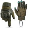 Gants de l'armée tactique à doigt complet, militaire army équipement de protection pour hommes et femmes